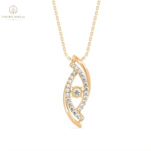 Celestia Arc Diamond Pendant