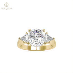 Royale Three-Stone Diamond Ring