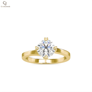 Radiant Empress Halo Ring
