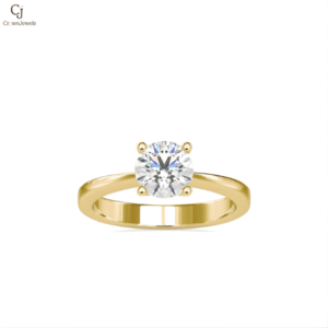 Amour Heart Prong Solitaire