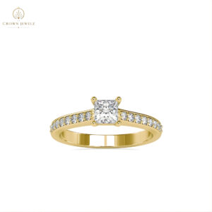 Princess-Cut Diamond Ring