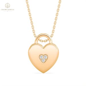 Amore Royale Heart Lock Pendant