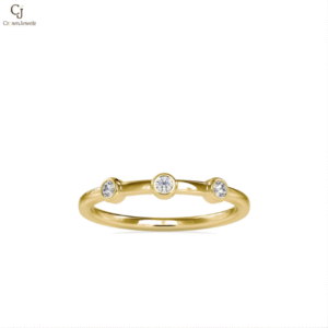 Classic Pavé Half Eternity Band