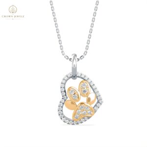 Celeste Bloom Heart Pendant