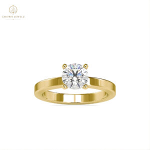 Classic Round Solitaire Engagement Ring