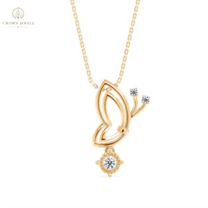 Aurora Flutter Diamond Pendant