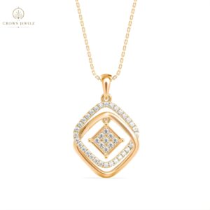 Luminara Square Halo Pendant