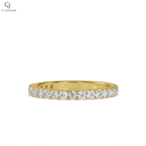 Gold Diamond Eternity Band