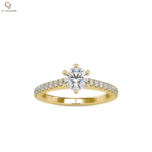 Aurélia Crown Diamond Ring