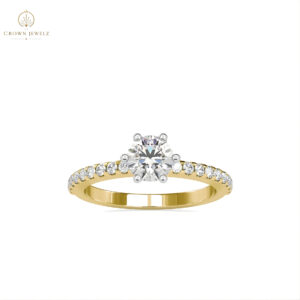 Aurora Halo Pavé Ring