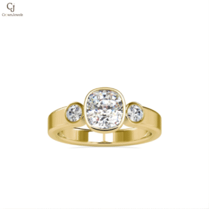 Vera Chevron Pavé Band