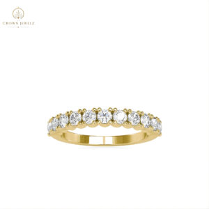 Classic Diamond Half Eternity Band