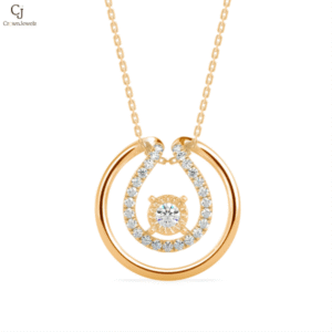 Infinite Aura Circle Pendant