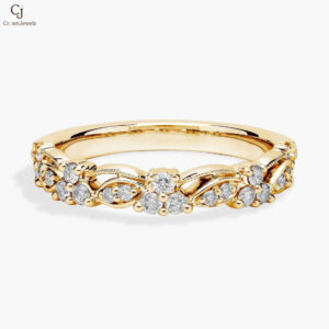 Romantic Vintage Lace Lab-Grown Diamond Ring