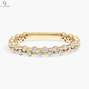 "X Split Shank Hidden Halo Diamond Engagement Ring in 14k Rose Gold "