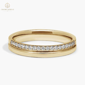 ZAC ZAC POSEN Diamond Edge Ring in 14k White Gold