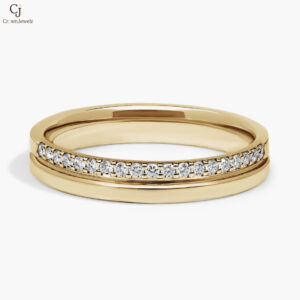 ZAC ZAC POSEN Diamond Edge Ring in 14k White Gold