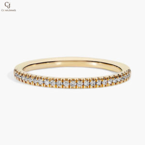 Petite Micropavé Lab-Grown Diamond Ring