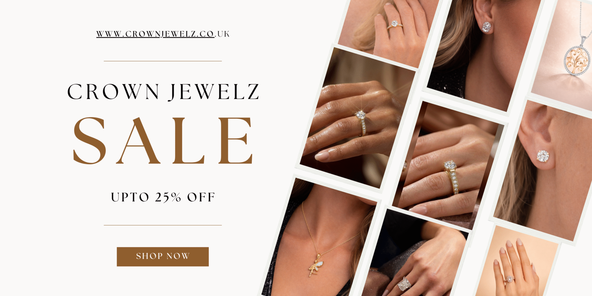 Beige Minimalist Mother's Day Sale Promotional Banner (1)