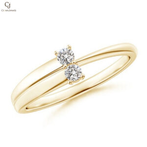 2-Stone Diamond Anniversary Ring In Prong Setting