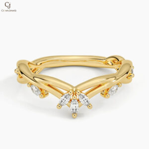 "Secret Garden Contour Diamond Ring "
