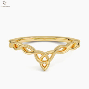 Celtic Knot Contoured Ring