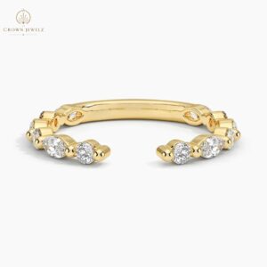 Versailles Lab Diamond Open  Ring (1/2 ct. tw.) in  14K Yellow Gold