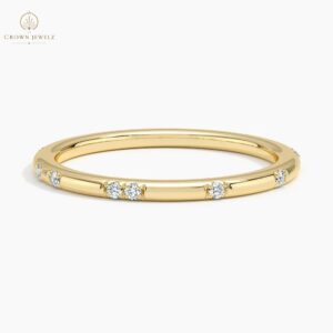 Astra 1.4mm Diamond Ring in 14K Yellow Gold
