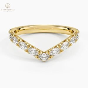 Nathalie Contour Oval Lab Diamond Ring (1/2 ct. tw.) in 14K Yellow Gold
