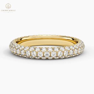 Valencia Eternity Lab  Diamond Ring (1 1/2 ct. tw.)  in14K White Gold