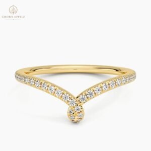 Entwined Contour Diamond  Ring (1/5 ct. tw.) in  18K Yellow Gold