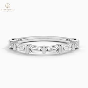 Memoir Baguette Diamond  Ring (3/4 ct. tw.) in  18K White Gold