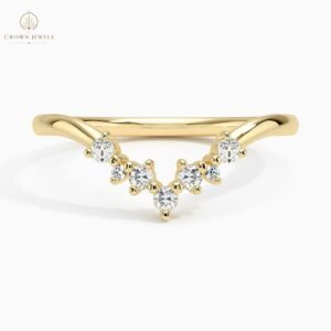 Caris Diamond Ring in 14K Yellow Gold