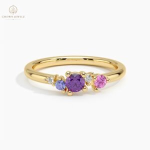 Lilac Ring in 14K Rose Gold