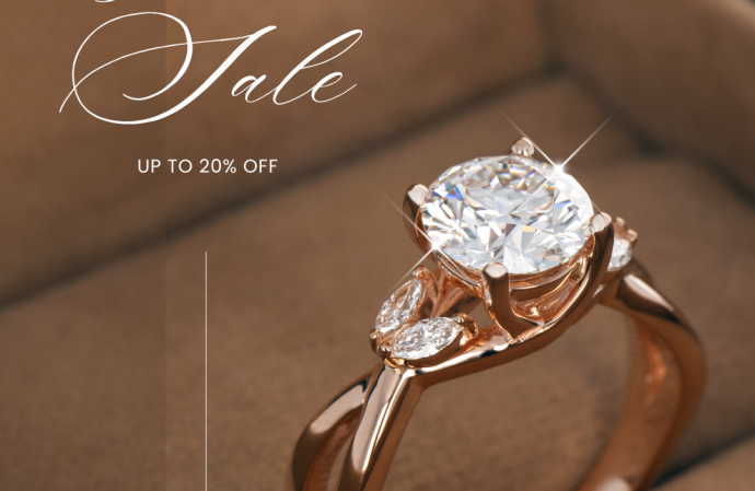 Brown and White Elegant Jewelry Sale Promotion Instagram Post