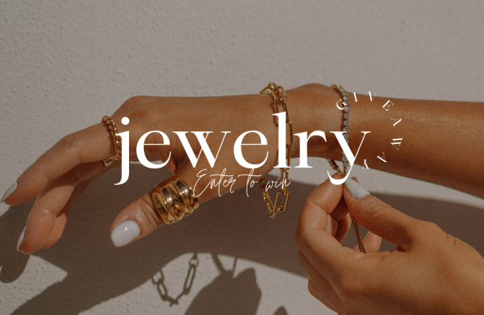 Modern Simple Jewelry Giveaway Instagram Post